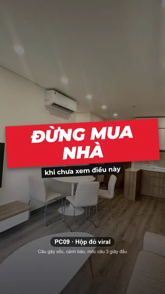 Khung hình thật: mẫu chữ nhấn hộp đỏ